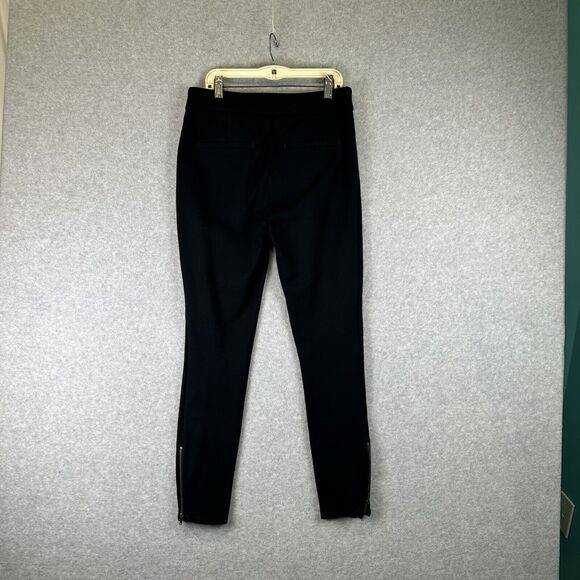 Anthropologie The Essential Slim Black Ankle Trousers Pants Size US 4 UK 8 Casua - Picture 11 of 15